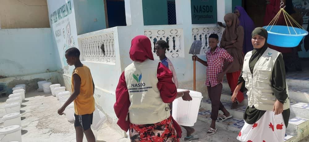 WASH supplies for Gubadley communities, with UNICEF