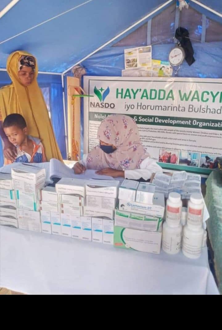 Essential care for a mother and child at a NASDO clinic