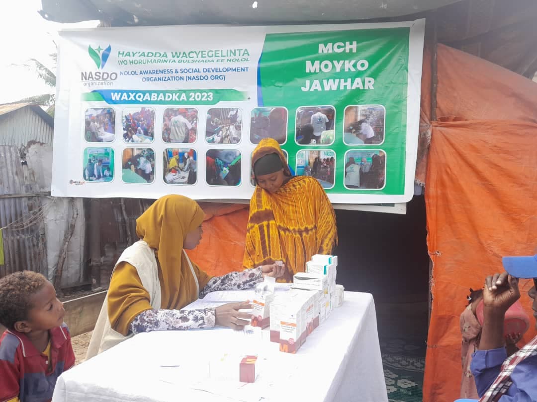Humanitarian and nutrition support at Moyko MCH, Jowhar